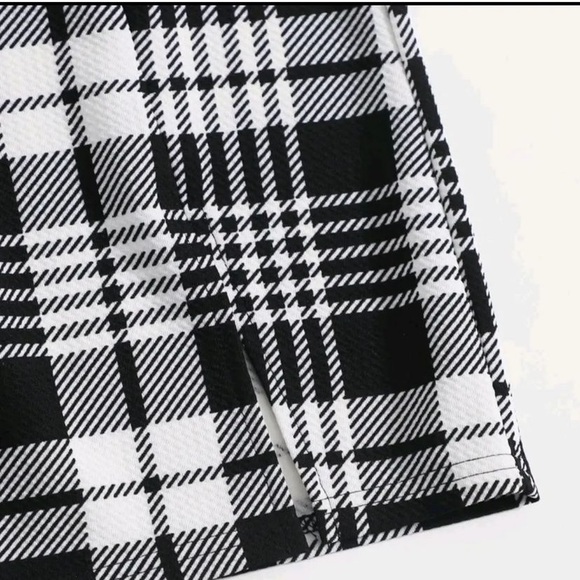 SHEIN unity crop cami top & split hem skirt set - Picture 3 of 4